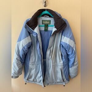 L.L. Bean Women’s Light Blue arka/Ski Jacket Size S